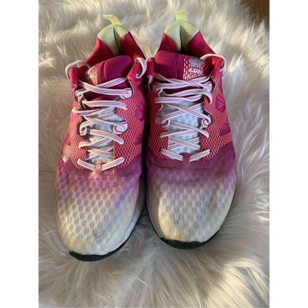 Karhu Womens Fusion Ortix MRE Running Shoes size 9 Pink Cushion Neutral Ahtleisu